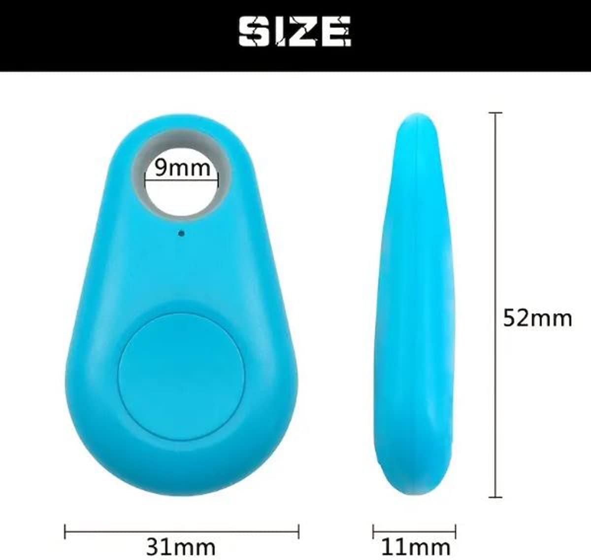 2 Pieces Smart Trackable Key Finders! Pet Locator Keychains GPS Tracking Device