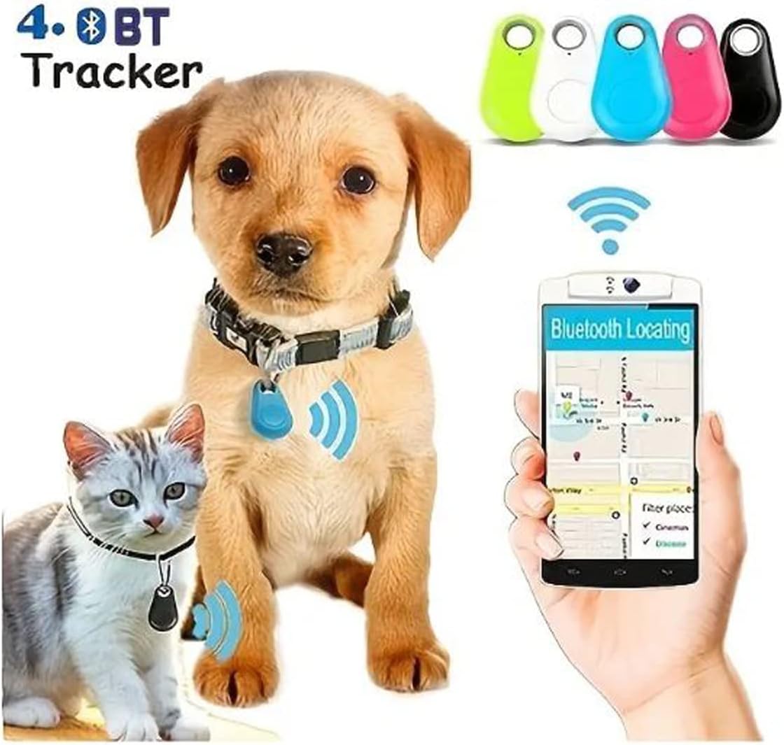 2 Pieces Smart Trackable Key Finders! Pet Locator Keychains GPS Tracking Device
