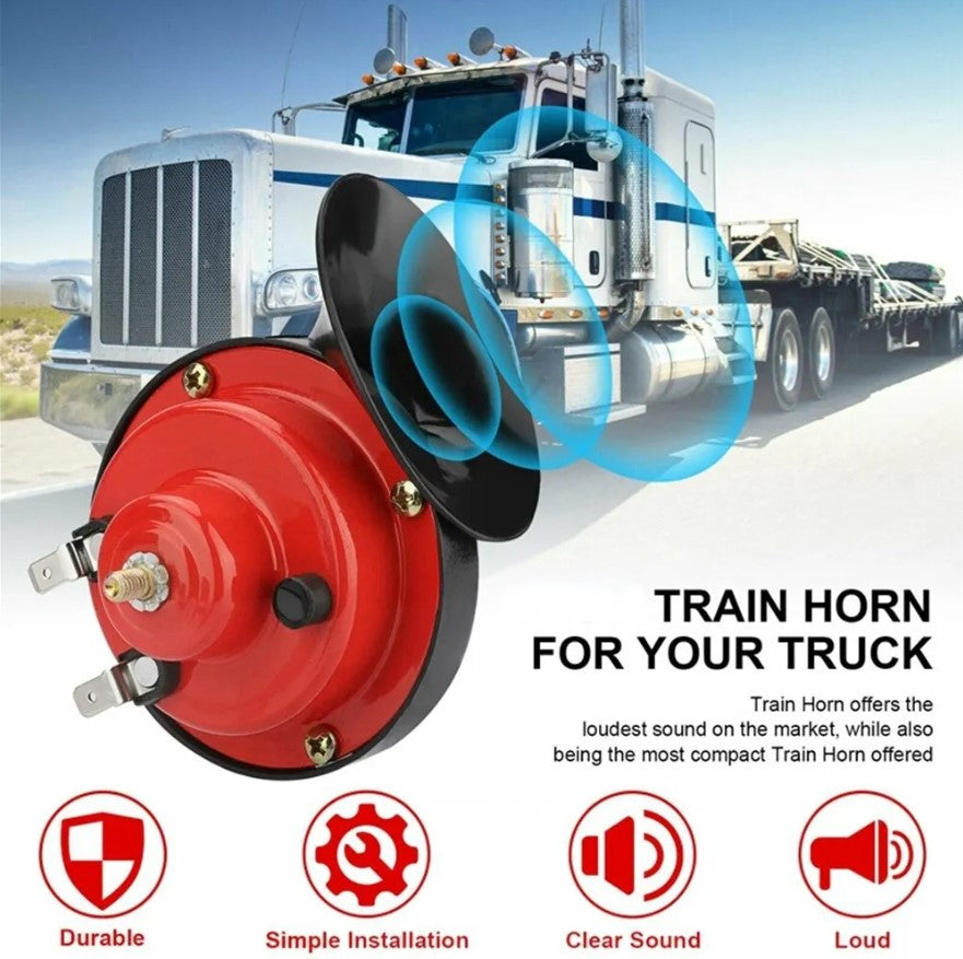60dB Air Horn for Car Snail Electric Horn 12V Power Supplies Boat Motorcycles A3