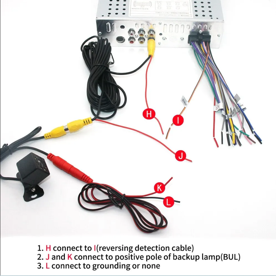 Car Universal 12LED High Definition Night Vision Reversing 8LED Rear View Cam A4