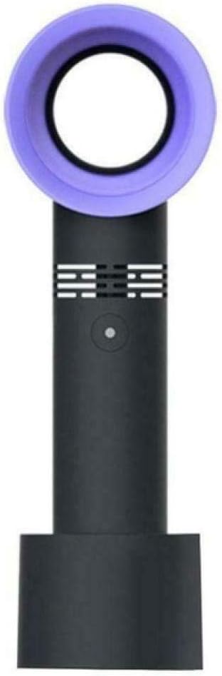 Bladeless Fan, Hand Held Fans, Portable Mini USB Air Conditioning Cooler Face Fa