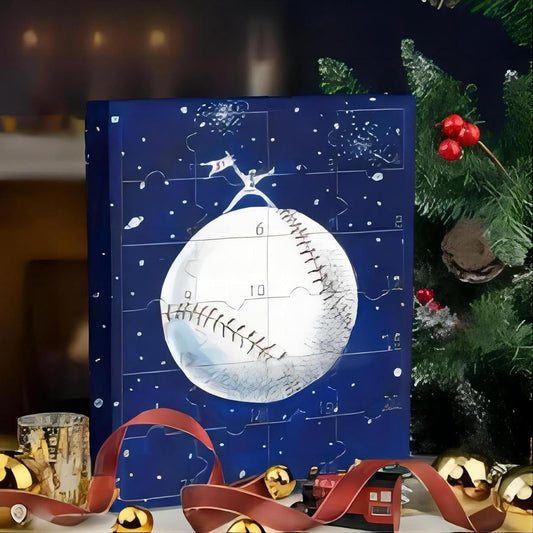 Christmas Advent Calendar 2024-24 Days Countdown Baseball Advent Calendar 2024