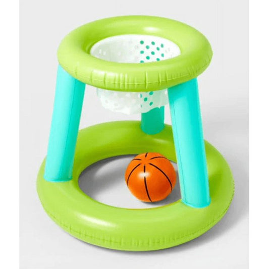 Water Basketball Inflatable Set For Swimming Pool.  Goal + Ball.