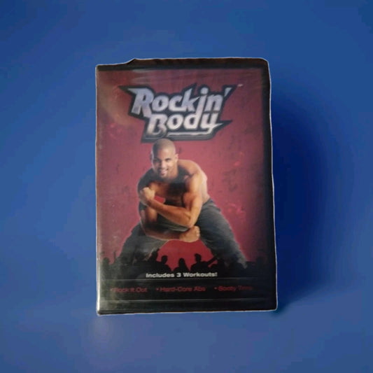 🔥NEW Sealed Rockin' Body Shaun T's Workout Beachbody 3 Workouts DVD BEACH Body