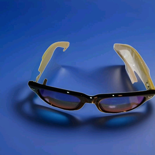 Woody's Polarized Sunglasses Black, Blue Mirror Lens Wood Frame Men Women